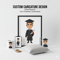 Custom Toon Caricature Design - (DIGITAL ONLY - 1 Person)