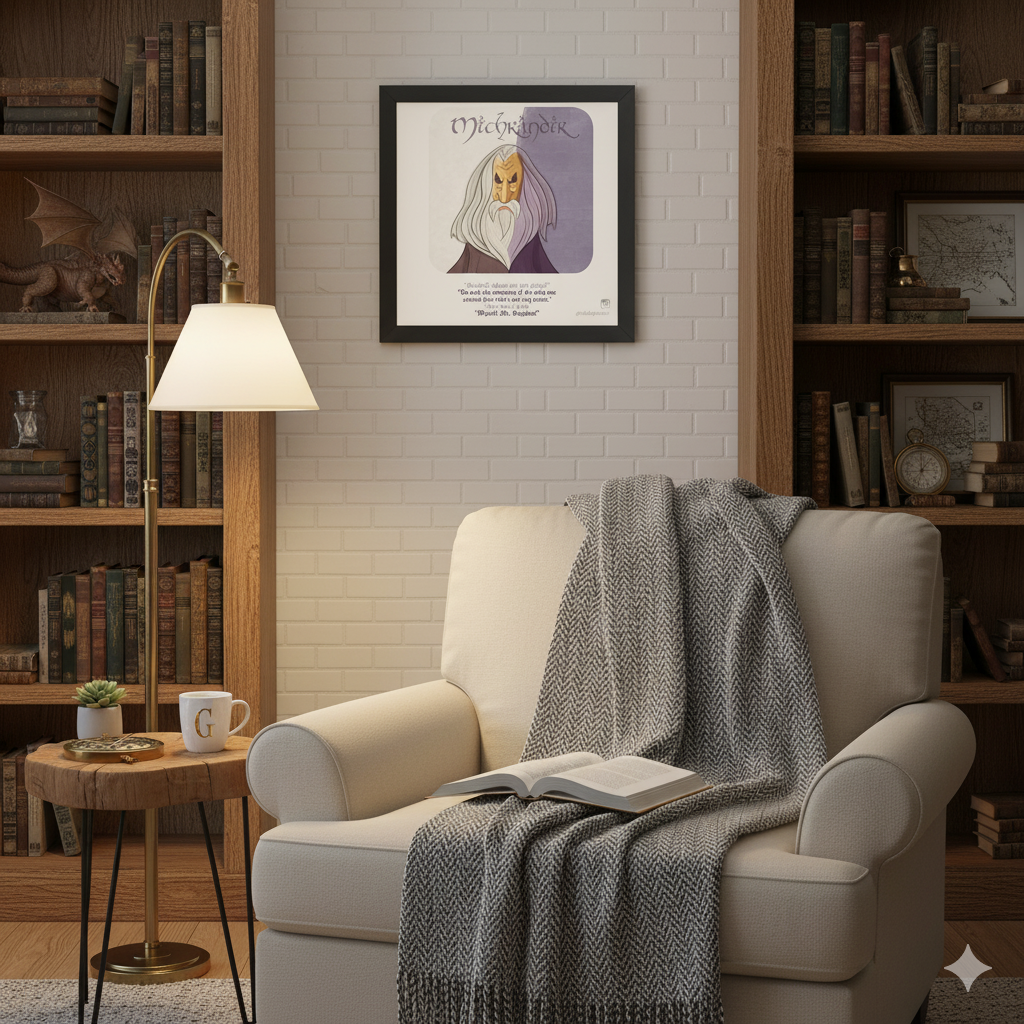 Gandalf (Mithrandir) Artwork  - Originals by Ishdeep