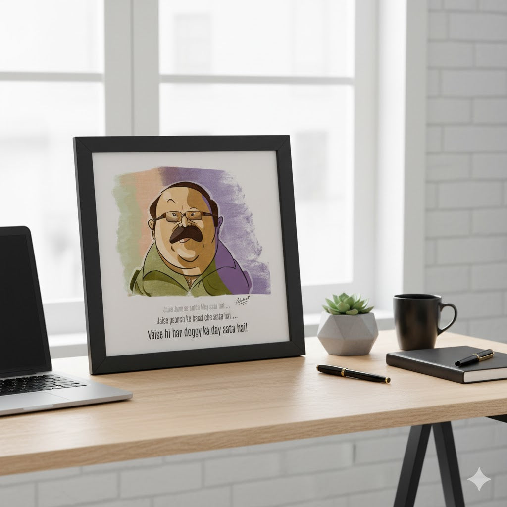 Saurabh Shukla - Caricature (Humor)