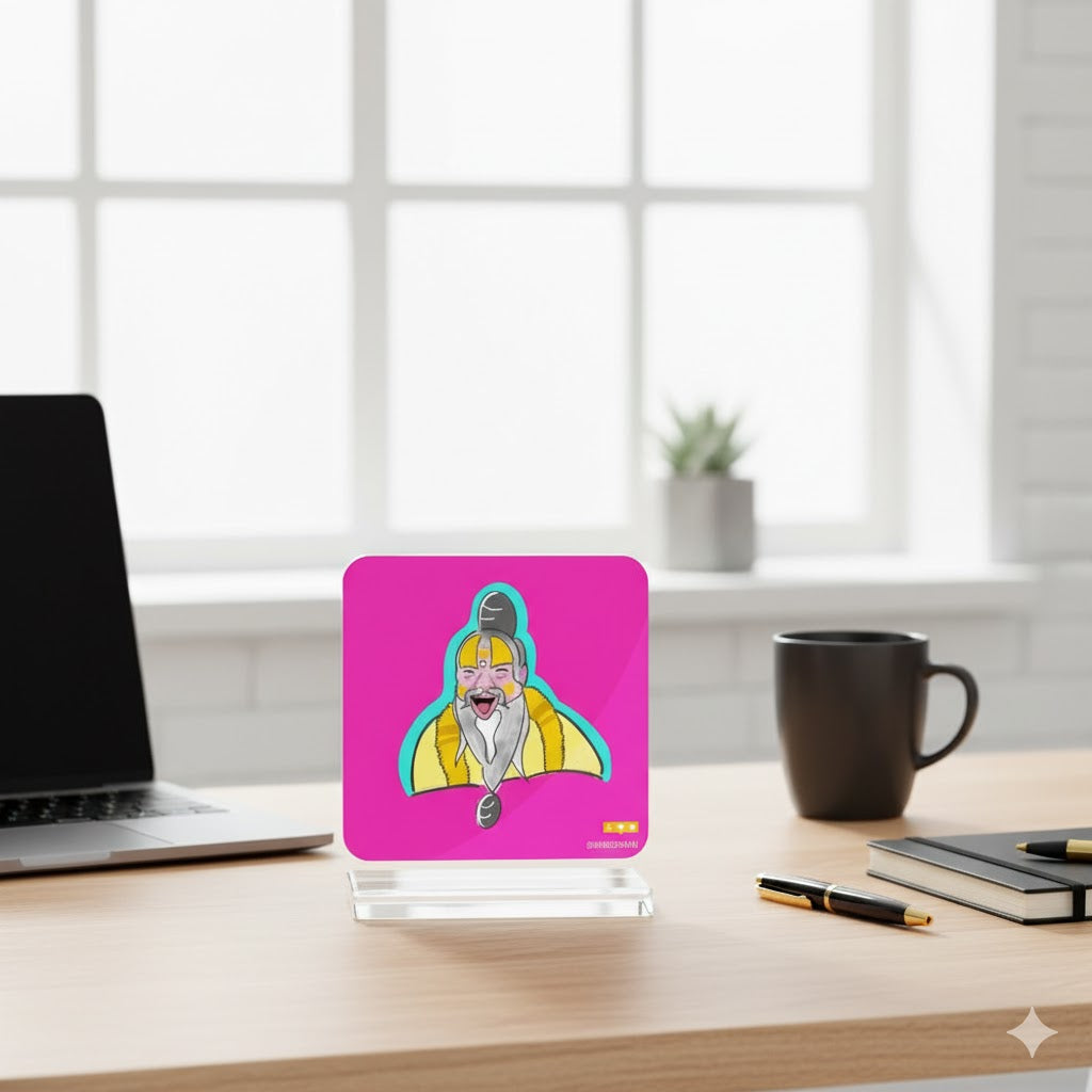 Premanandji Maharaj - Acrylic Display Stand