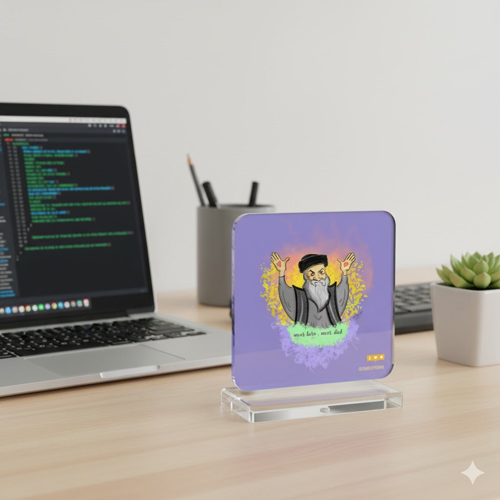 Osho Rajneesh - Acrylic Display Stand